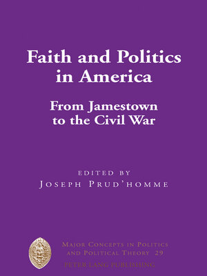 cover image of Faith and Politics in America